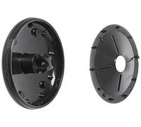 Prym Überziehbare Knöpfe, Plastik, Schwarz, 29 mm