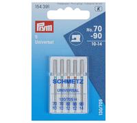 PRYM Nähmaschinennadeln 130/705 "Standard", 70-90, Nähmaschinennadeln, silber