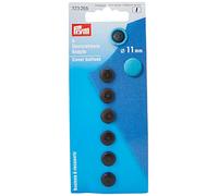 Prym Überziehbare Knöpfe Kunststoff 11 mm Schwarz 6-tlg.