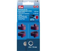 Prym 673134 Werkzeug-Set Druckknöpfe Jersey, 8 und 10 mm