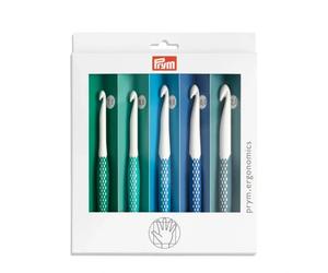 Prym Woll-Häkelnadel Ergonomics Set 7-12mm