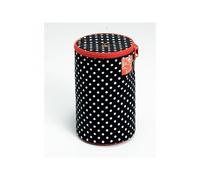 Prym Woll-Spender Polka Dots schwarz/weiß