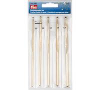 Prym Wollhäkelnadel-Set 5 Stück / 2,5mm - 5mm, gunmetal