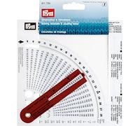 Prym Zählrahmen Kunststoff Strickrechner, weißviolett, One Size, Weiß;violett