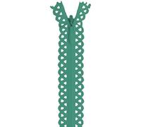 Prym Zipper, Aluminium, Green, One Size