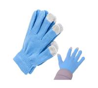 Przydasie Telefon Touch Handschuhe für Damen und Herren, Strickhandschuhe Touchscreen Winterhandschuhe, Verdickte Touchscreen Winterhandschuhe, Warme Strickhandschuhe, Fahrrad Handschuhe Sport, Blaue