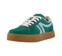PS Poelman Damen Plateau Sneaker für Damen, grün, Größe 37 EU