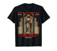 Psalm 144:1 The Lord my Rock trve Metalhead Moshpit Metal T-Shirt