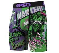 PSD | Joker Wanted Unterwäsche | Herren-Boxershorts DC-Kollaboration | Dehnbar und bequem | Atmungsaktiver Beutel (DE/NL/SE/PL, Alphanumerisch, L, Regular)