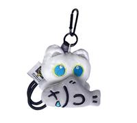 Psdndeww Mode Plüsch Katzen Fisch Schlüsselanhänger Anhänger Ornament Handtasche Auto Zubehör Auto Schlüsselanhänger Dekoration Für Frauen Mädchen