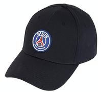 PSG Offizielle Kollektion Paris Saint Germain - Größe verstellbar, Schwarz , Einheitsgröße