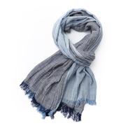 PSNKLMM Baumwolle Leinen Gestreiften Schal for Männer Herbst Winter Patchwork Schals Warme Halstuch Männlichen Zubehör FüR Abendkleid Stola Scarf