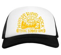 Psychonauts Whispering Rock Psychic Summer Camp Weiß Schwarz Unisex Baseball Cap White Black