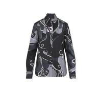 Pucci - Long-Sleeved Silk Blouse With Abstract Swirling Pa - Größe 42 - bunt
