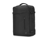 PUCCINI Travel Rucksack aus der Easy Pack-Kollektion Cockpit Gepäck Kabinenrucksack 40,7l (Schwarz XL)