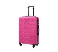 Puccini Koffer Reisekoffer Hartschalen Trolly Alicante (Pink (3A), Groß)