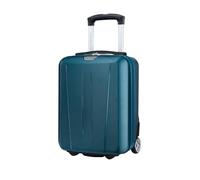 PUCCINI Koffer Paris Hartschalenkoffer Handgepäck Trolley Leicht Reisekoffer mit 2 Rollen S-M-L-XL (Grün, S)