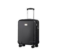 PUCCINI Polycarbonat Koffer Panama Hartschalenkoffer Handgepäck Trolley Leicht Reisekoffer mit Zwillingsrollen TSA-Kombinationsschloss M-L-XL (Anthrazit, M)