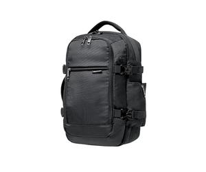 PUCCINI Travel Rucksack aus der Easy Pack-Kollektion (Schwarz)