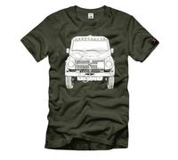 Puch 230 Wolf Österreich Geländewagen 4x4 G-Klasse Modell Armee T Shirt #40140, Größe:3XL, Farbe:Oliv