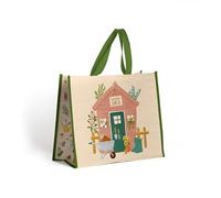 Puckator In the Garden Wiederverwendbare Einkaufstasche - Canvas-Einkaufstasche - Baumwoll-Taschen - umweltfreundliche Geschenke für Frauen und Männer - Stoff-Einkaufstasche - Faltbare Tasche für die