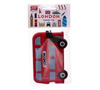 Puckator London Bus PVC Gepäckanhänger