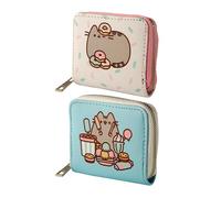PUCKATOR Porte-monnaie à Fermeture Eclair Pusheen Foodie-Chat (Pe) Geldbörse, Erwachsene, Unisex, Mehrfarbig (Mehrfarbig), Einheitsgröße