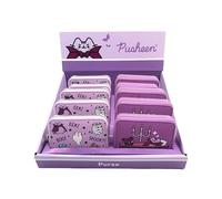 Puckator Pusheen The Cat Halloween Geldbörse mit Reißverschluss, kleine Geldbörse für Damen, Damen, schmale Geldbörsen für Damen, Münztasche, Geldbörse, Herren, Kartenhalter mit Reißverschluss, kleine