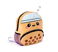 Puckator Foodiemals Boba the Bubble Tea Rucksack - Kinderrucksäcke - kleine Gepäcktasche - Reiserucksack für Schule Kleinkind Kinder Rucksack Süße Taschen Kindergartenrucksack Rucksack, weiß
