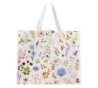 Puckator The Nectar Meadows Wiederverwendbare Einkaufstasche - Schultertaschen - Handtaschen für Frauen - Canvas-Tragetaschen für Frauen - Einkaufstasche - Große Damentaschen - Aesthetic Stuff - Große