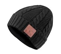 Puersit Bluetooth Beanie Mütze Kopfhörer Waschbare Freizeit Strickmütze Headset Geeignet für Outdoor-Sportarten Einzigartige Geschenke für Weihnachts Geburtstag