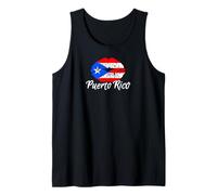 Puerto Rico National Flag Island San Juan Boricua Tank Top