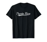 Puerto Rico Vintage Varsity Style Throwback Classic Design T-Shirt