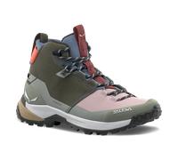 Salewa Schuh Puez 2 Mid Powertex Damen dark olive/shadow (5651) UK 4,5