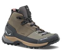 Puez Leather Mid Ptx W, Powertex Wanderschuh, Damen - Salewa 7955-bungee cord/onyx UK 9 (EUR 43)