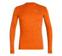 Salewa Puez Melange Dry Langarmshirt orange perlmuttfarben - M