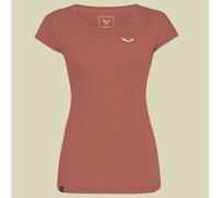 Salewa Puez Melange Dryton Kurzarm-t-shirt L Etruscan Red Melange