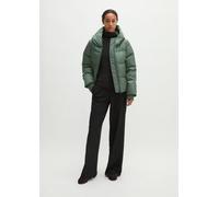 Daunenjacke MARC O'POLO, Damen, Gr. 40, grün (quiet pine), Web, Obermaterial: 100% Polyester. Futter: 100% Polyester. Wattierung: 70% Daunen, 30% Federn, regular fit hüftlang, Rippstrickbündchen, Jack