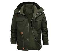 Puffer Jacke Herren Fliegerjacke Herren Winter Winterjacke Herren ohne Kapuze Winter Fleecejacke Herren Coat Men Winter Jacket Herren Winterjacke Herren rot Coupons