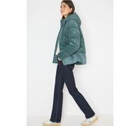 Steppjacke CECIL, Damen, Gr. XL (44), ice hill grün, Web, Obermaterial oben: 100% Baumwolle; Obermaterial unten: 100% Polyester; Kapuze: 100% Polyester; Futter: 100% Polyester; Füllung: 100% Polyester