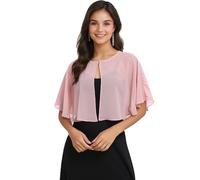Pukguro Damen Pashmina-Schal, Blush, One Size