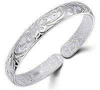 PULABO Frauen Schmuck 925 Silber Sterling Silber Armband Mode Manschette Armreif Kettenarmbänder Kreative