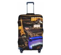 PULaif Schutzhülle für mexikanische Otomi-Tier-Reisebox, Koffer-Schutz, passend für 45,7 - 81,3 cm, Kofferabdeckung, Las Vegas Night, L