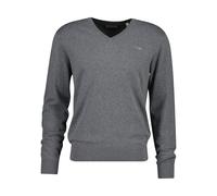 Pull col V Gant Gris S