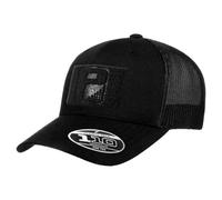 Pull Patch Curved Bill Flexfit + Snapback Trucker Hat | Taktische Kappe | 5,1 x 7,6 cm Schlaufenfläche zum Befestigen von Moral-Patches