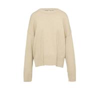 s.Oliver Damen Rundhalspullover QS 2153157 – Rundhals, 50% Viskose – Creme Beige S