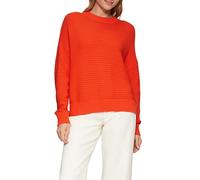 Oversized Strickpullover mit Strukturdetails 38 orange 2158475.2586.38