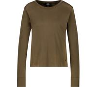 monari - Langarmshirt mit Strassdetails olive - Gr. - 36