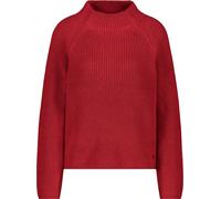 monari - Strickpullover mit Stehkragen chimney red - Gr. - 38