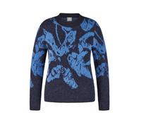 Rabe Pullover Gemustert - Stehkragen, Langarm